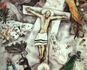 马克 夏加尔 : 白色十字架